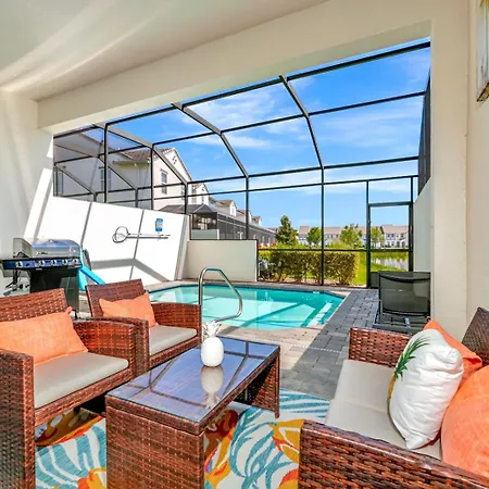 Cozy Disney Themed Townhouse 4Br Private Pool At Festival Resort Davenport Exterior photo